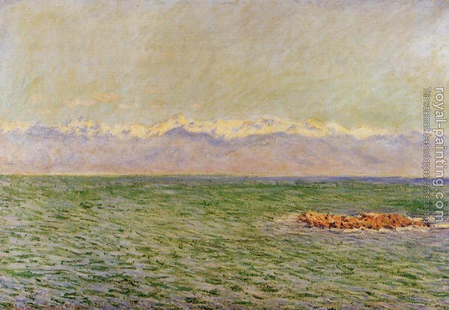 Claude Oscar Monet : The Sea and the Alps